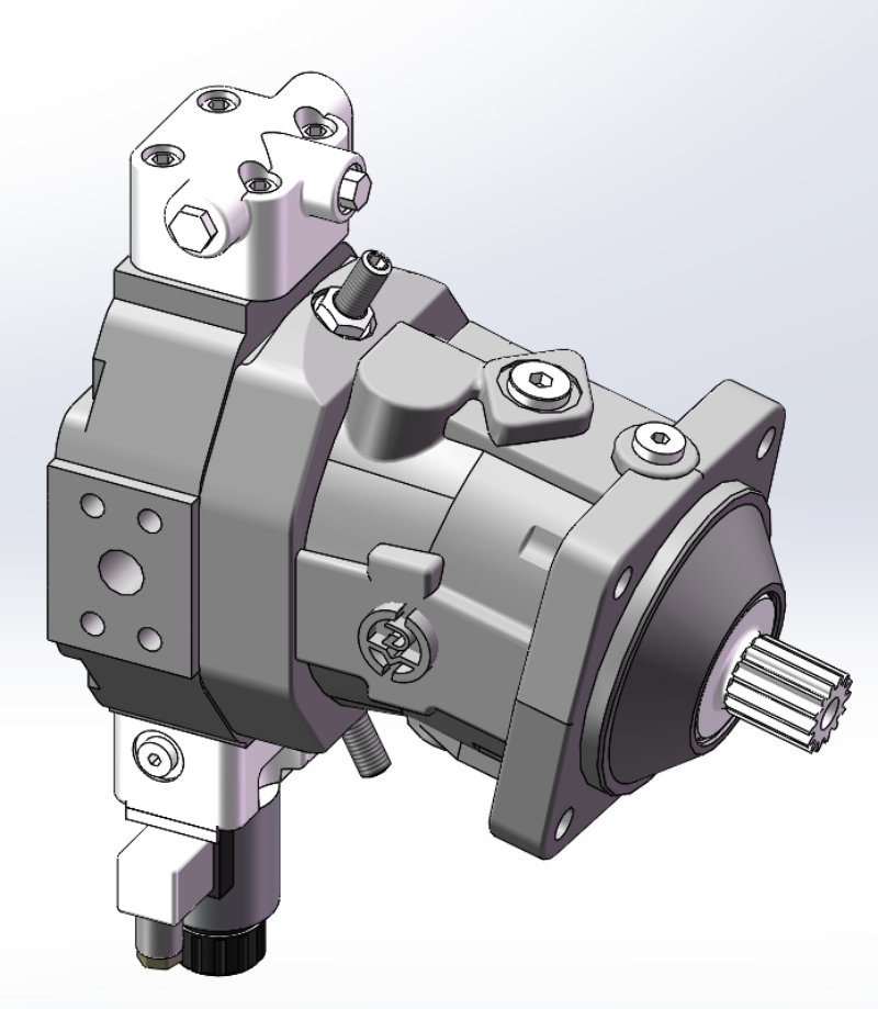 Ra mắt sản phẩm động cơ biến thiên piston hướng trục HD-A6VM55EP1/EP2